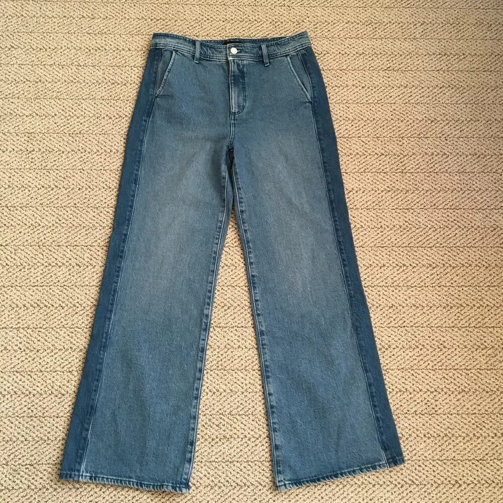NWT - Ann Taylor The Wide Leg Jean - Women's 4 - Picture 1 of 10